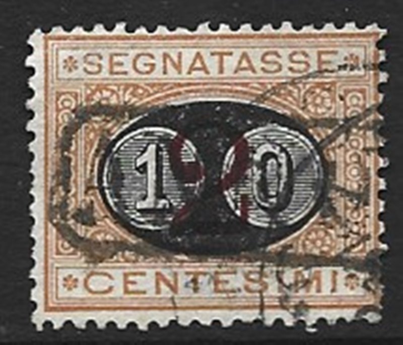 COLLECTION LOT 7928 ITALY #J25 1890 CV+$35