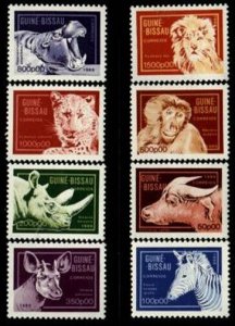 Guinea-Bissau Sc 857-64 MNH Wild Animals Value $ 18.35