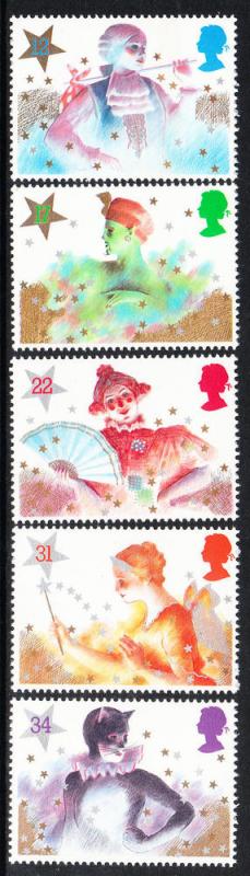 1124-28 1985 Christmas MNH