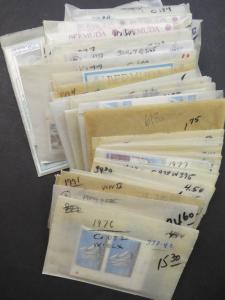 EDW1949SELL: Bermuda Sehr Sauber Alle VF MNH Sammlung von Cplt Sets Katze