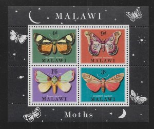 Malawi 141a Butterflies s.s. MNH c.v. $6.50