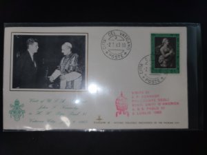 Vatican Cover Bundle FDC's & Others W/ Cachet (6)
