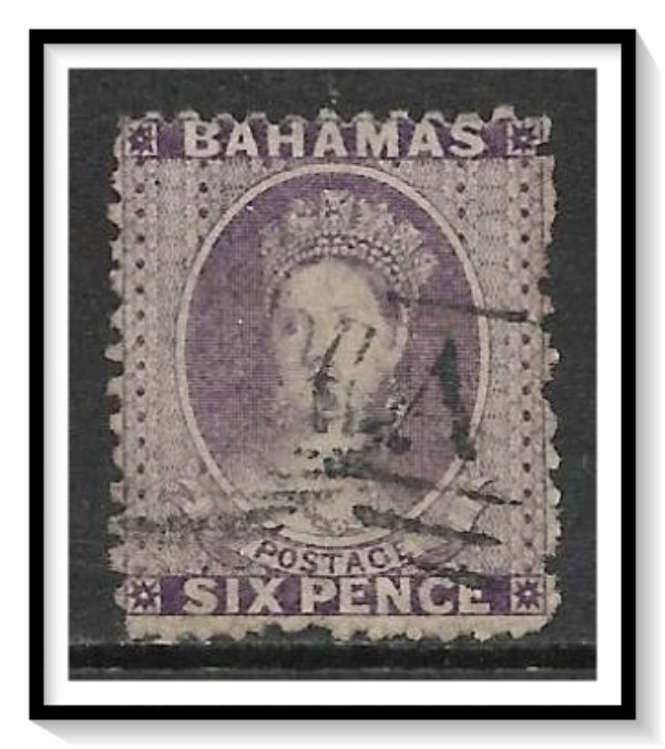 Bahamas #14a Queen Victoria Used