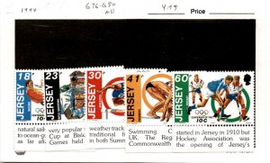 Jersey, Postage Stamp, #676-680 Mint NH, 1994 Olympics (AB)