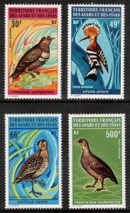 AFARS & ISSAS 1972 Birds; Scott C62-65; MNH