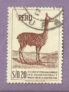 Peru Used Stamp Scott 497 #3