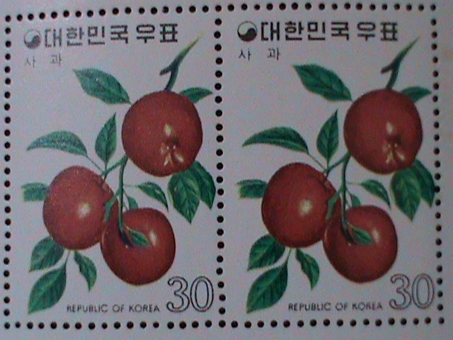 ​ KOREA-1974 SC#898 COLORFUL LOVELY FRUITS-APPLES-MNH S/S VERY FINE-LAST ONE