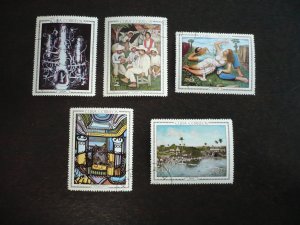 Stamps - Cuba - Scott# 1202 - 1206 - Used Set of 5 Stamps