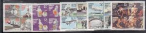 Barbuda 318-322 World Events Mint NH