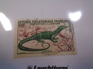 French Equatorial Africa  #  188  used