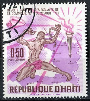 Haiti; 1968: Sc. # C310: Used CTO  Single Stamp