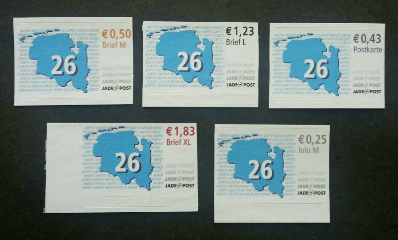 Germany Private Post JADEPOST 2012 (stamp) MNH *adhesive
