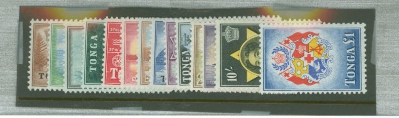 Tonga #100-113v  Single (Complete Set)