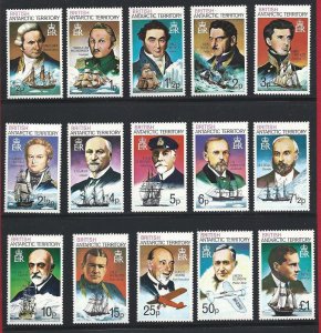 1973 BRITISH ANTARCTIC, BRITISH ANTARCTIC - Ordinary, Navigators and aviators, Y