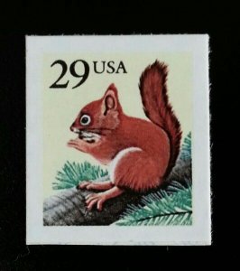 1993 29c Red Squirrel Scott 2489 Mint F/VF NH