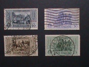 ITALIY-1931 OVER 91 YEARS OLD -ITALY  USED STAMPS VF WE SHIP TO WORLD WIDE