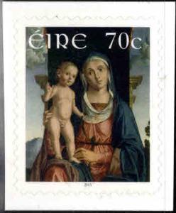 Ireland Scott 2095 self adhesive Christmas 2015 stamp