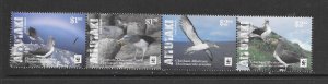 AITUTAKI #652 BIRDS-ALBATROSS WWF MNH