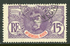 Upper Senegal & Niger 1906 French Colony 15¢ Scott #6 VFU R287