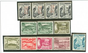 Peru #C82-C93 Unused Single (Complete Set)