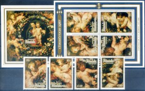 Christmas. 1987 Rubens paintings.