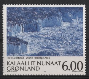 Greenland Grönland Scott #443 UNESCO heritage site Ice fjord MNH