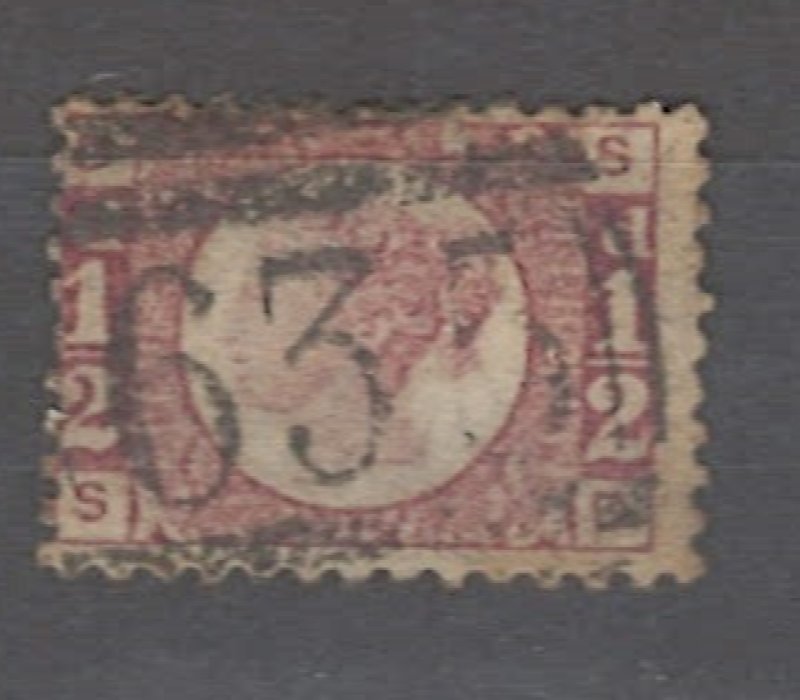 COLLECTION LOT # 3238 GB #58plate13 1870 CV=$22