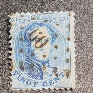 Belgium Scott # 15 16 used