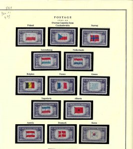 909-921 Mint,OG,NH... SCV $4.20... Nicely centered set