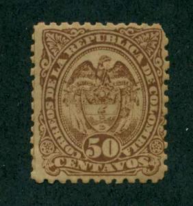 Colombia 1888 SC# 135 MHNG SCV (2014) = $1.75