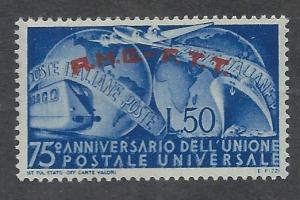 TRIESTE - ZONE A SC# 40 VF MNH 1949