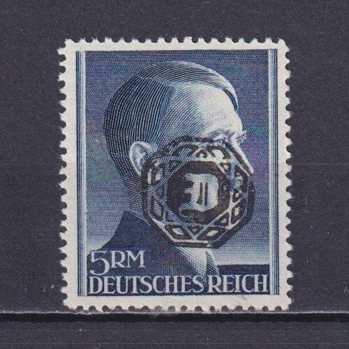 LÖBAU GERMANY 1945, Mi# 25, Local Post, MH