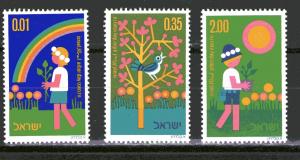 Israel 552-554 MNH