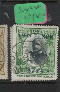 Tonga SG 65 Price Is For One Stamp VFU (5dyt) 