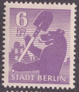 Germany DDR Russian Occupation Berlin 1945 -  11N2 MNH