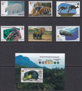 Fauna, Animals MNH / 2017