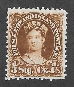 Canada- Prince Edward Island Scott Cat. #10 Mint H no gum Cv. $90.00