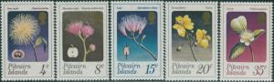 Pitcairn Islands 1973 SG126-130 Flowers set MNH