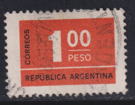 Argentina 1114 Numeral Issue 1976