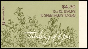 Australia 1990 Scott #1193a Booklet Mint Never Hinged