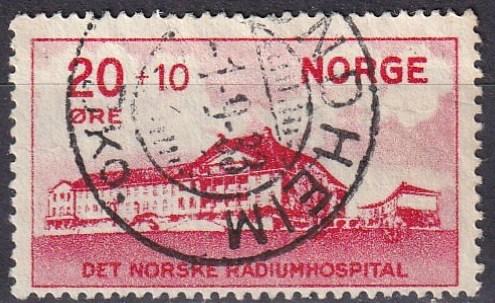 Norway #B4  F-VF Used  CV $10.00 (A18764)