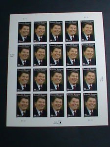 ​UNITED STATES-2005 SC#3897-PRESIDENT RONALD REAGAN MNH SHEET VERY FINE