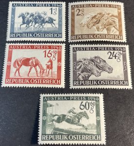 AUSTRIA # B179-B183-MINT NEVER/HINGED--COMPLETE SET--SEMI-POSTAL--1946(LOTB19)