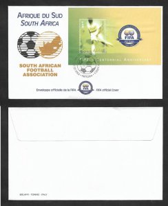 SD)2004 SOUTH AFRICA  FIRST DAY COVER, CENTENARY OF THE INTERNATIONAL FO