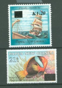 Papua New Guinea #823/824
