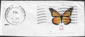 US #4462 used with Postmark.  Monarch Butterfly
