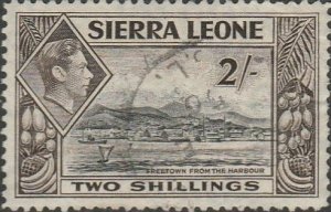 Sierra Leone, #182 Used  From 1938-44