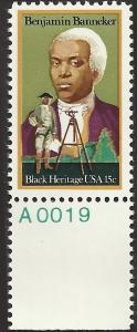 # 1804 MINT NEVER HINGED BENJAMIN BANNEKER