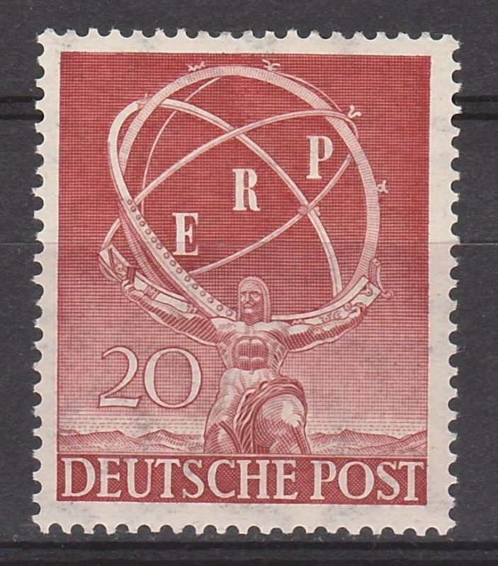 BERLIN 1950 RECOVERY 20PF MNH **