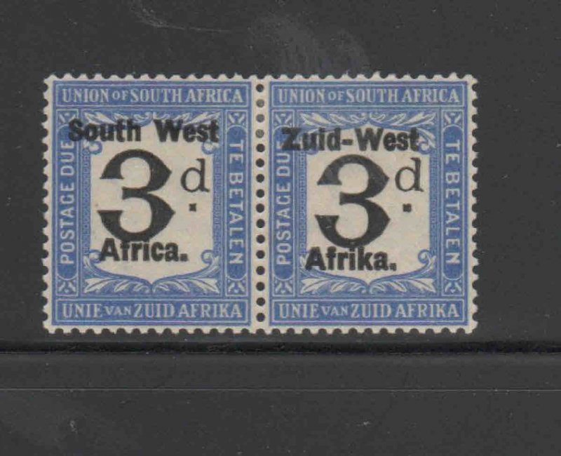 SOUTH WEST AFRICA #J30  1924  3p  POSTAGE DUE    MINT VF LH O.G